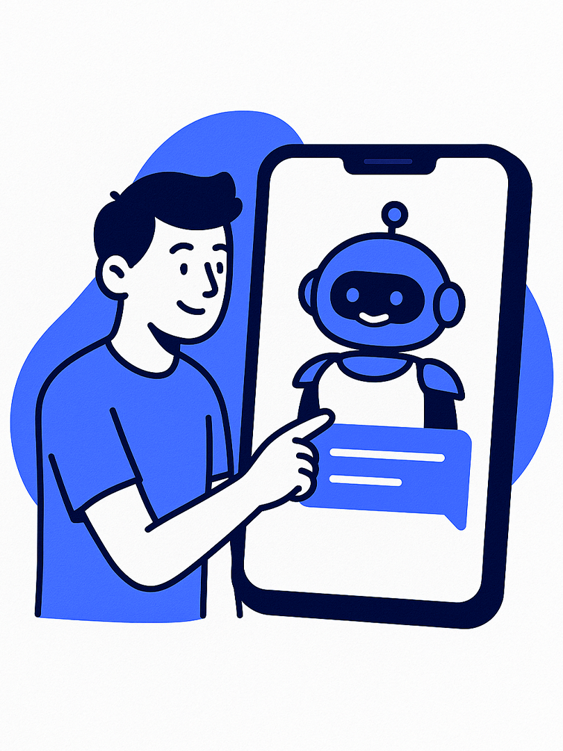 Bot akan menjelaskan cara kerja sistem dan memberi arahan langkah demi langkah.